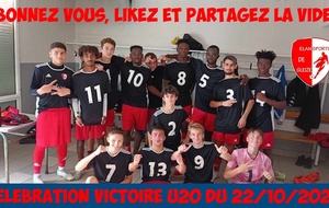 Victoire des U20 du 22/10/2023