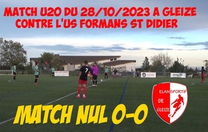 VIDEO DU MATCH